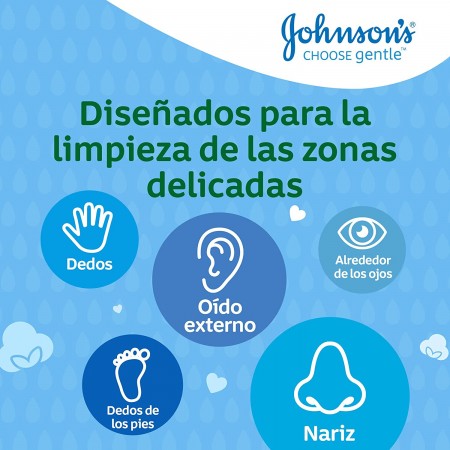 Bastoncillos Johnson´s 100 uds