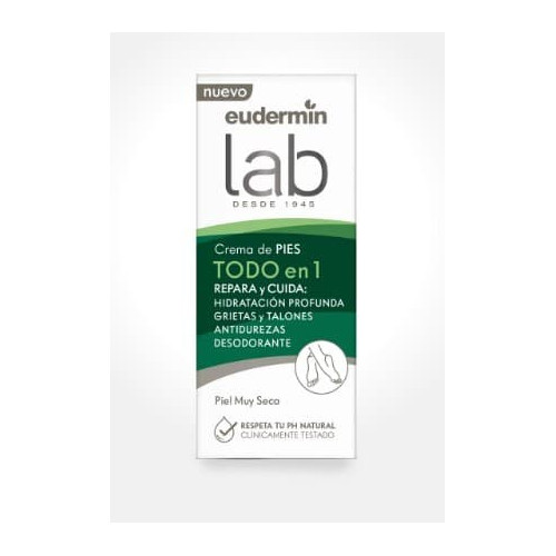 Crema reparadora pies 75 ml + 33%. Eudermin