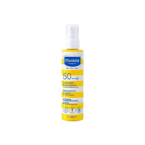 Pack solar muy alta protección spray 200 + crema facial 40ml. Mustela