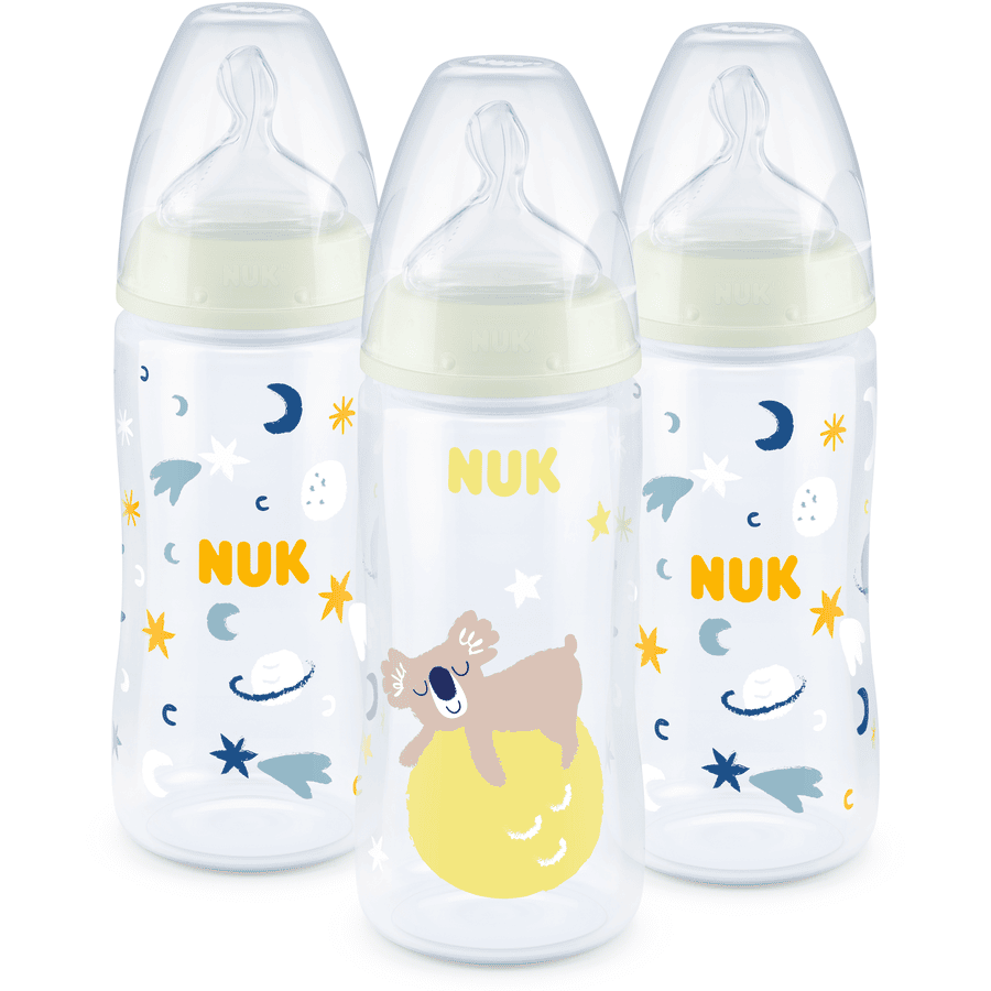 NUK biberón First Choice+ Flow Control, 6-18 meses