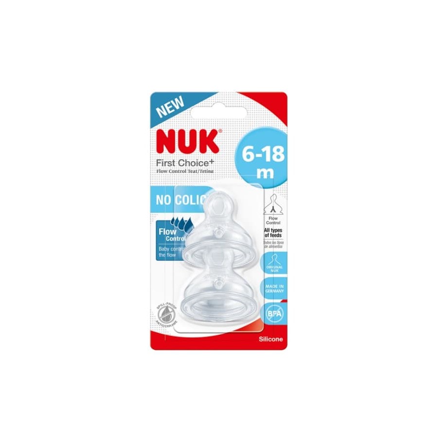 Nuk Tetina First Choice Plus T1 (0-6m) Flujo S