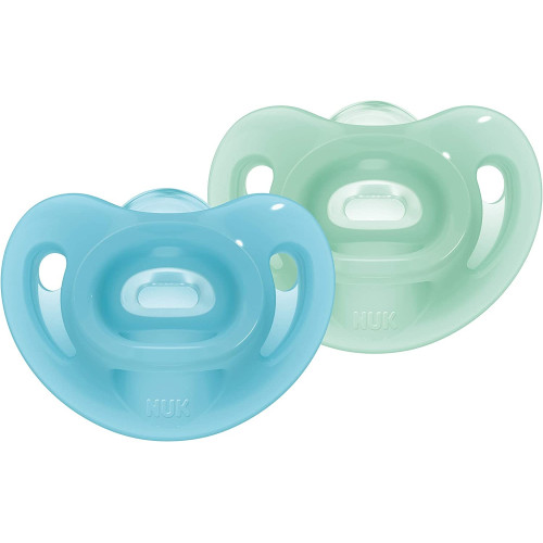 Chupetes SENSITIVE Soft Silicone T2 6-18m (2ud) NUK