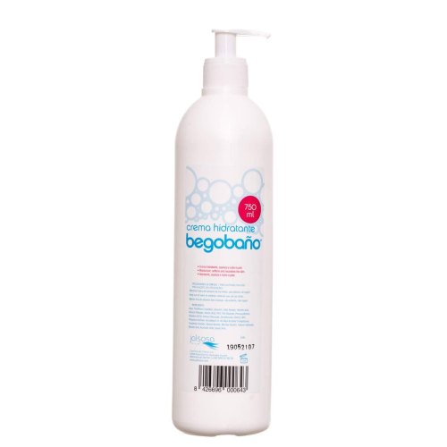 Crema hidratante corporal 750ml. Begobaño