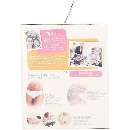 Compresas maternidad (10 ud). Tigex