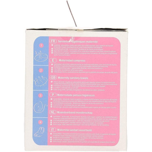 Compresas maternidad (10 ud). Tigex