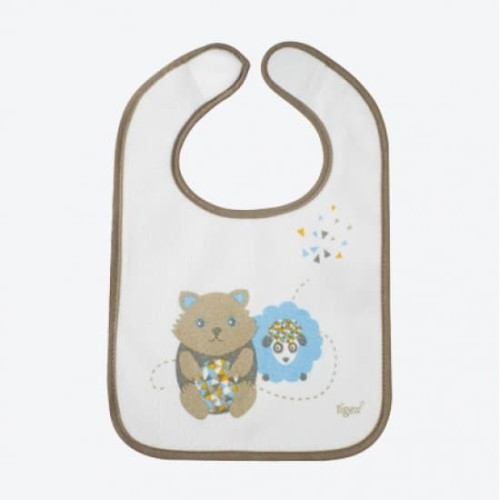 Set de 2 Baberos con velcro. Tigex