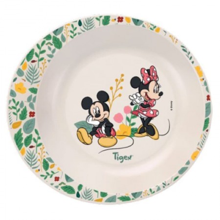 Plato hondo Mickey/Minnie. Tigex