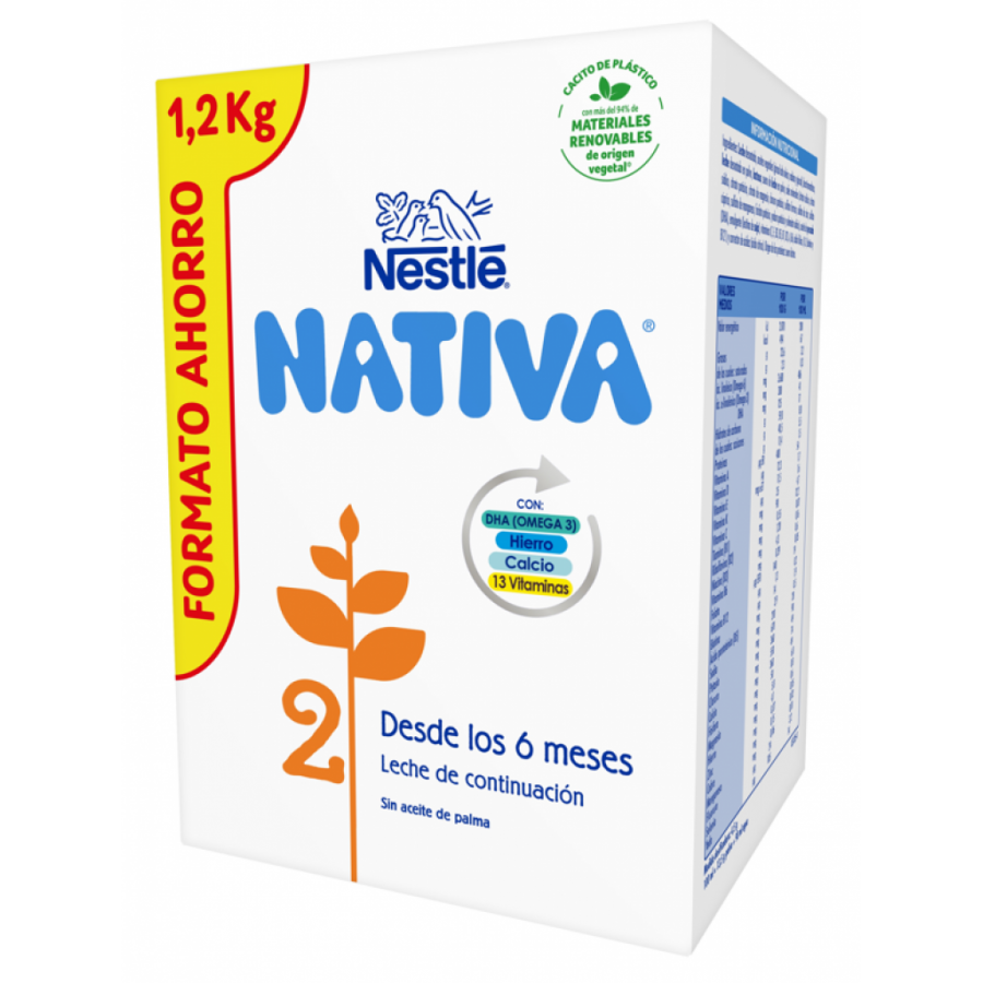Leche Inicio NATIVA 1, Nestlé 800g