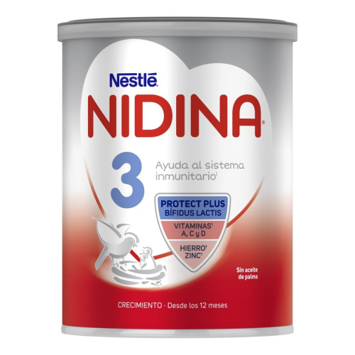 Leche Crecimiento NIDINA 3 PREMIUM, Nestlé 800g