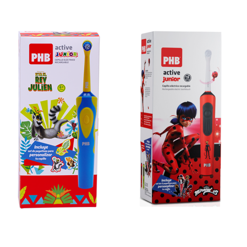 Cepillo eléctrico Active Junior Rojo - PHB