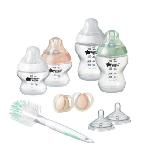 Kit Iniciacion Recien Nacidos Rosa Closer to Nature. Tommee Tippee