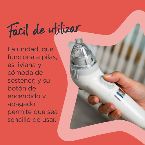 Aspirador nasal eléctrico. Tommee Tippee