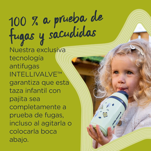 Botella SuperStar térmica con pajita 266 ml. Tommee Tippee