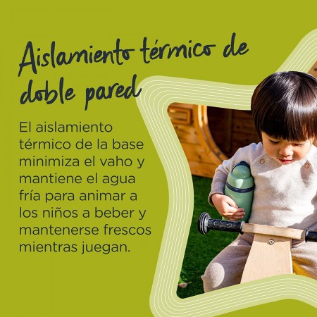 Botella SuperStar térmica con pajita 266 ml....