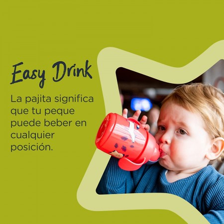 Vaso de aprendizaje con pajita 300ml . Tommee...