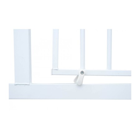 Puerta de seguridad ajustable metal white. Olmitos