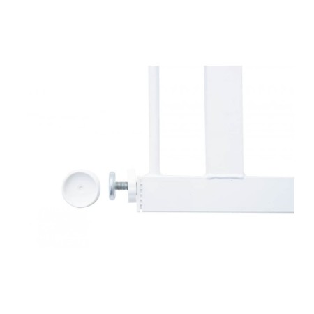 Puerta de seguridad ajustable metal white. Olmitos