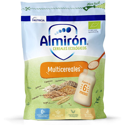 Papilla multicereales ecológicos 200gr. Almirón
