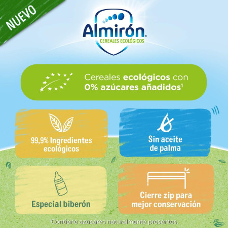 Papilla multicereales ecológicos 200gr. Almirón