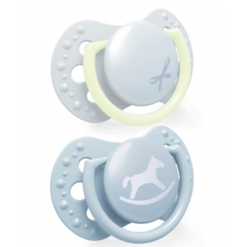 Chupetes dinámicos mini Baby Shower (2ud). Lovi