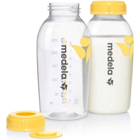 Pack de 2 Biberones leche materna 250 ml. Medela