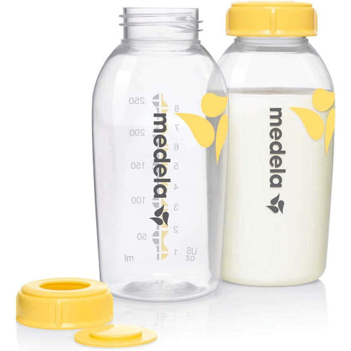 Pack de 2 Biberones leche materna 250 ml. Medela