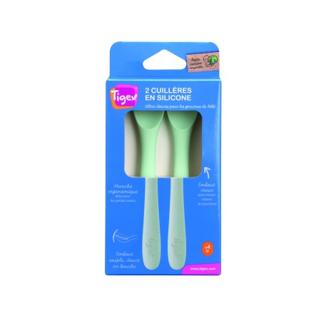 Pack de 2 Cucharas de silicona. Tigex