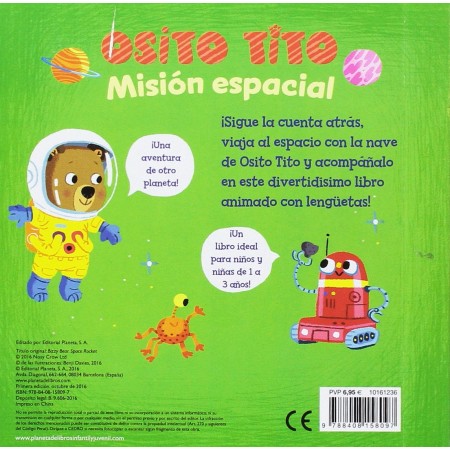 Osito tito. ¡Mision Espacial! Benji Davies