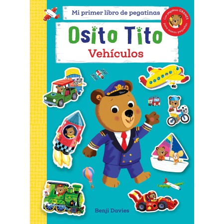 Osito Tito , Mi primer libro de pegatinas....