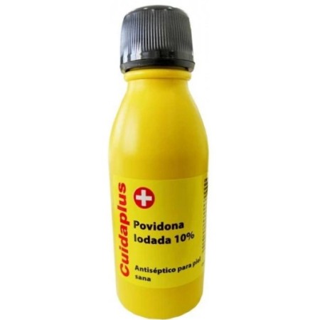 Antiséptico Povidona yodada 10% 125 ml. Cuidaplus