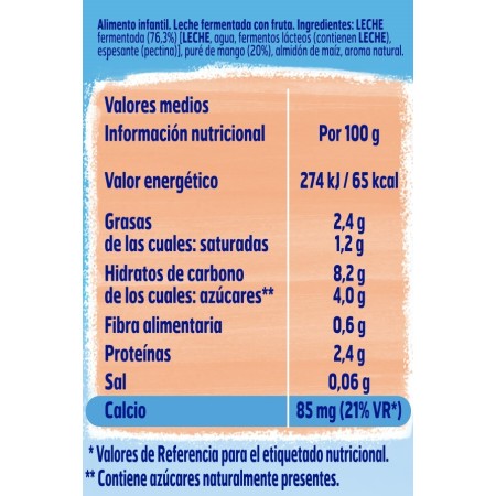 Yogolino Mango 4x100gr. Nestlé