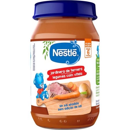 Potito Jardinera con Ternera, Nestlé 190 g