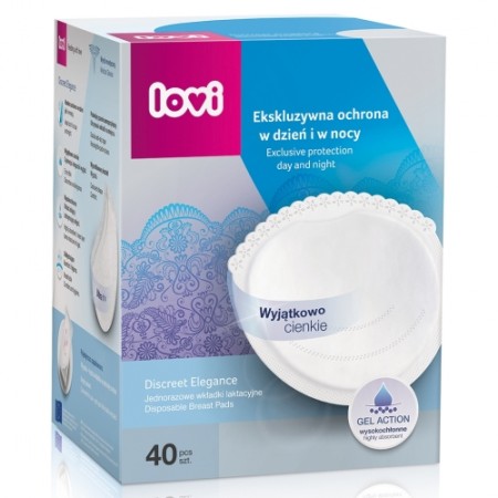 Discos absorbentes Discreet Elegance Blanco. LOVI