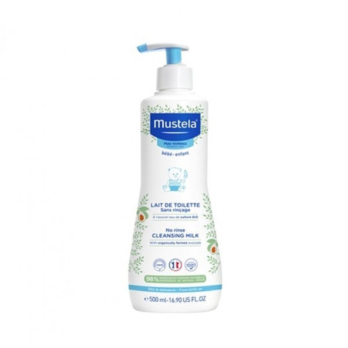 Loción Limpiadora sin aclarado 500 ml. Mustela