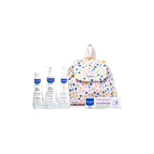 Mochila 1º productos edición limitada Rosa. Mustela