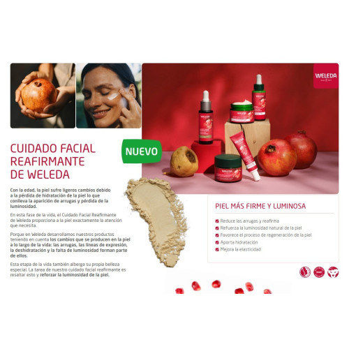 Crema de Día Reafirmante de Granada 40ml. Weleda