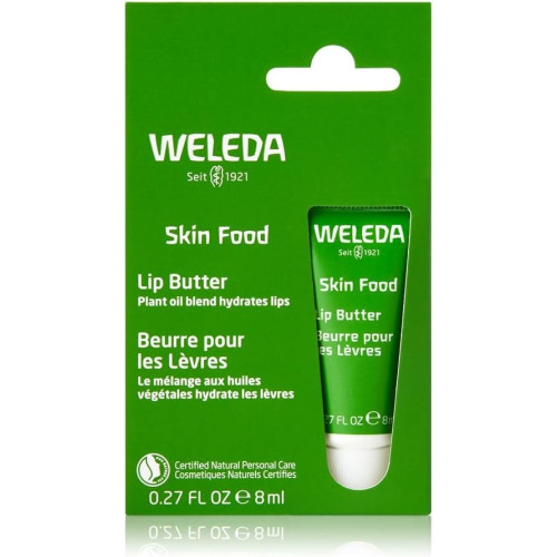 Balsamo labial Skin Food reparador 8ml. Weleda
