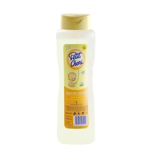 Agua de colonia suave Petit Cheri 750ml. Legrain