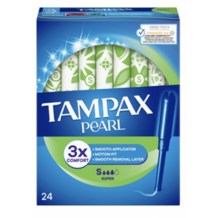 Támpax Pearl Súper (24Uds.)