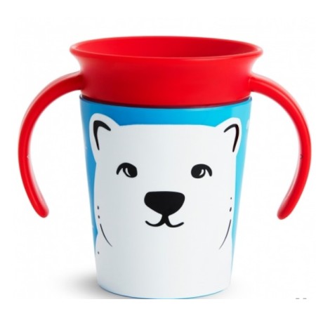 Taza antigoteo Miracle 360º WildLove 175ml Oso...