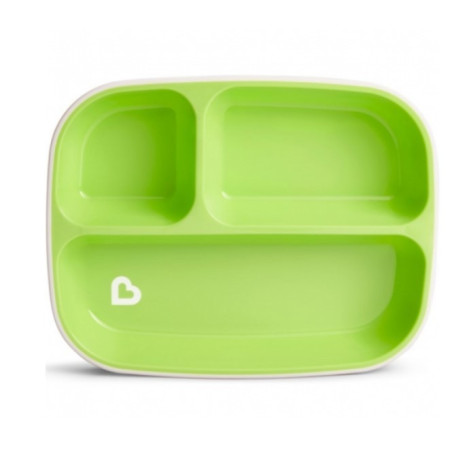 Pack platos con compartimentos antideslizantes Splash 2ud. Munchkin