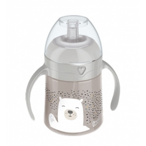 Taza con pajita Straw Beginer Buddy Bear150ml. Lovi