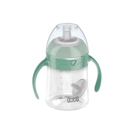 Primera taza con pajita lastrada y asas 150ml....