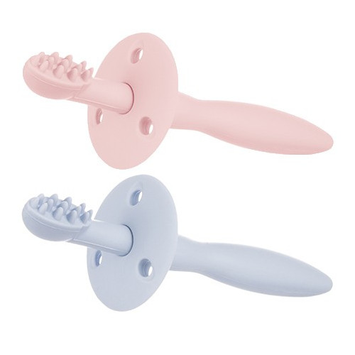 Cepillo de silicona y protector para encías y primeros dientes. Canpol Babies