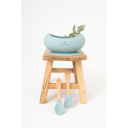 Vajilla de silicona 3 piezas. Olmitos