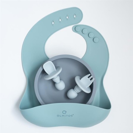 Vajilla de silicona 4 piezas. Olmitos