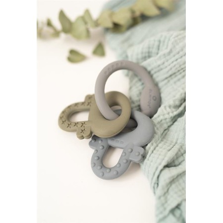 Mordedor sensorial llaves silicona. Olmitos