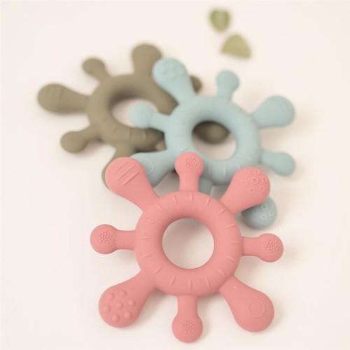 Mordedor texturas silicona. Olmitos