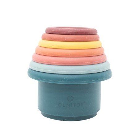 Cubos apilables silicona. Olmitos