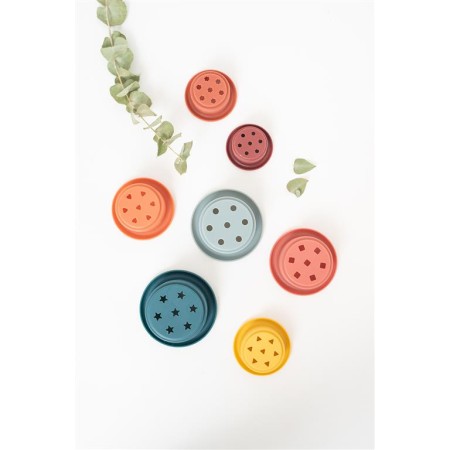 Cubos apilables silicona. Olmitos